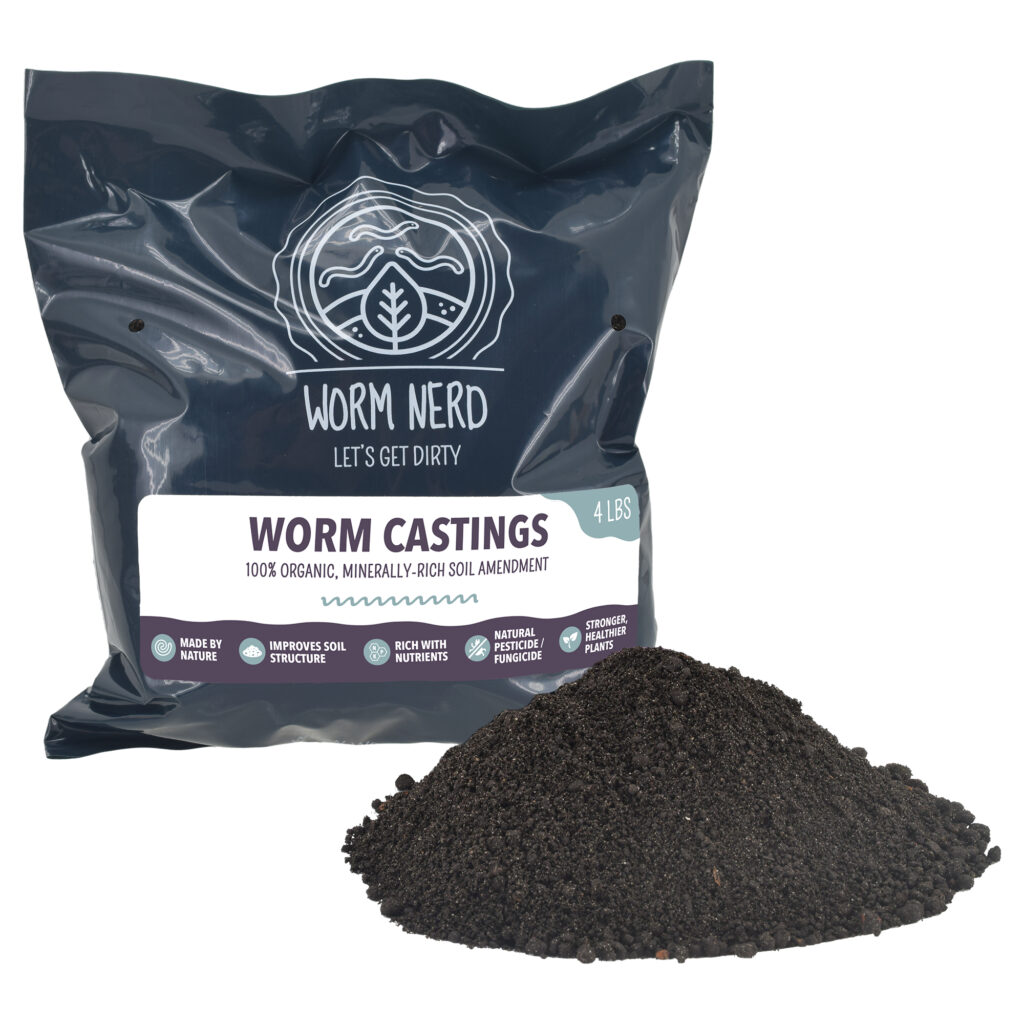 Arcadia Garden Products Worm Nerd Worm Castings, Natural Soil Additive for Lawns, Gardening and Potted Plants, 12 Pounds, Black (WN07) ***Cannot Ship to Hawaii***