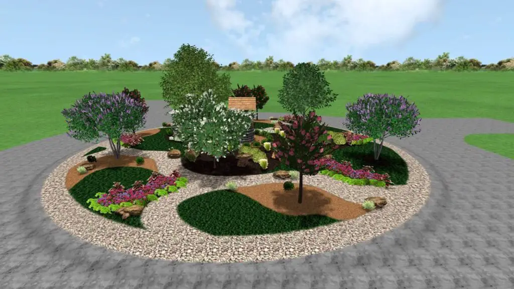 Creating Beautiful Landscapes with Circle Designs Creating Circle Designs with Hardscape Elements