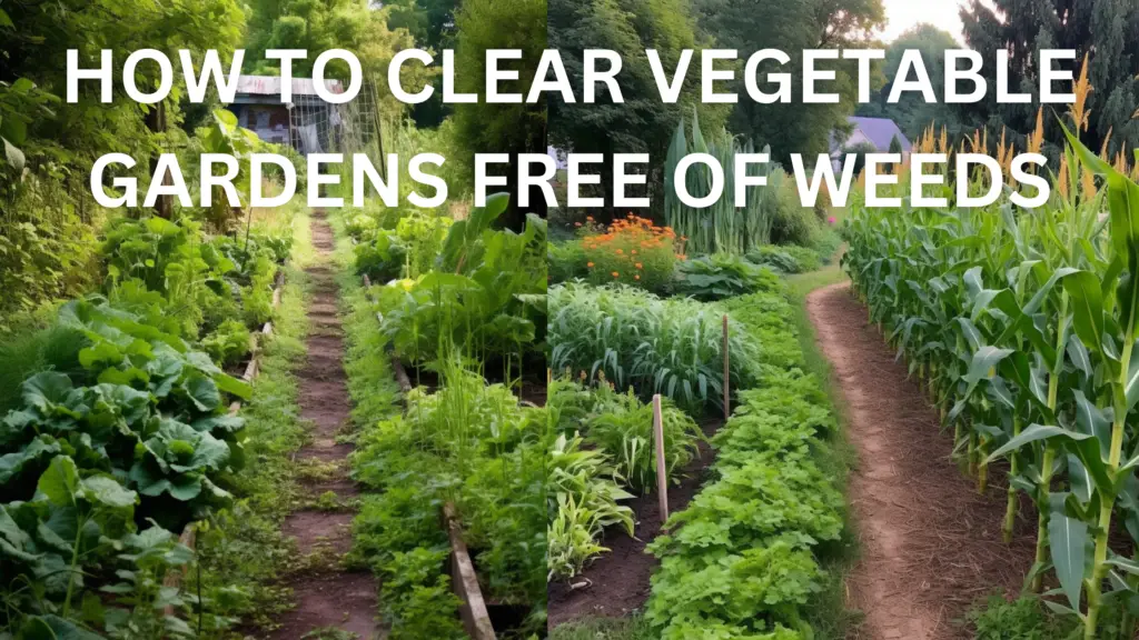 How To Clear A Vegetable Garden Full Of Weeds