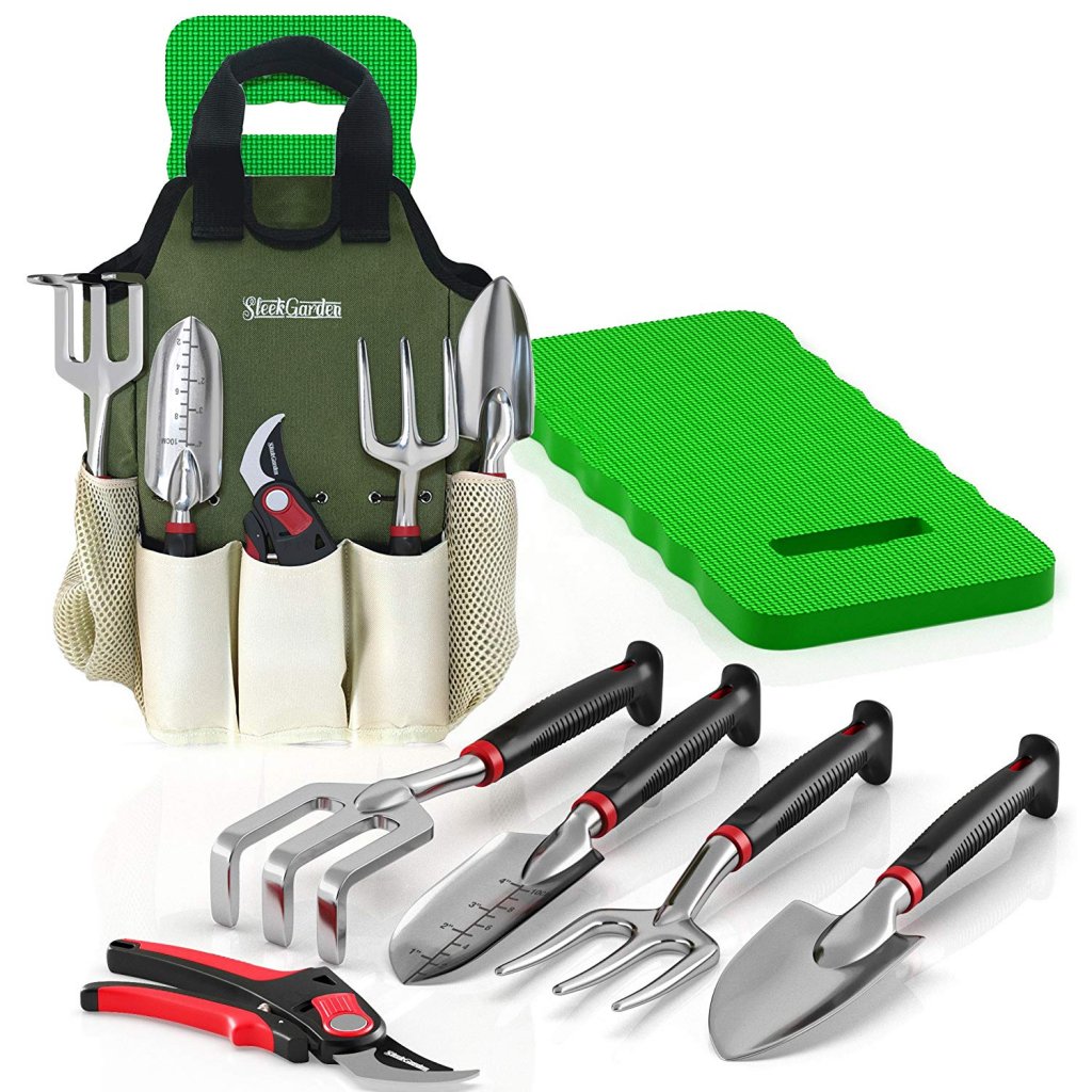 Top 10 Gardening Tools Sets 5. Gardening Gloves and Knee Pads Set